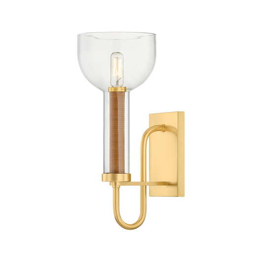 Narrowsburg Wall Sconce - Aged Brass by Hudson Valley Lighting