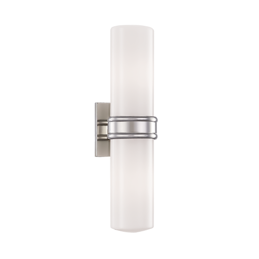 Natalie Wall Sconce - 2-Light - Polished Nickel - Mitzi H328102-PN