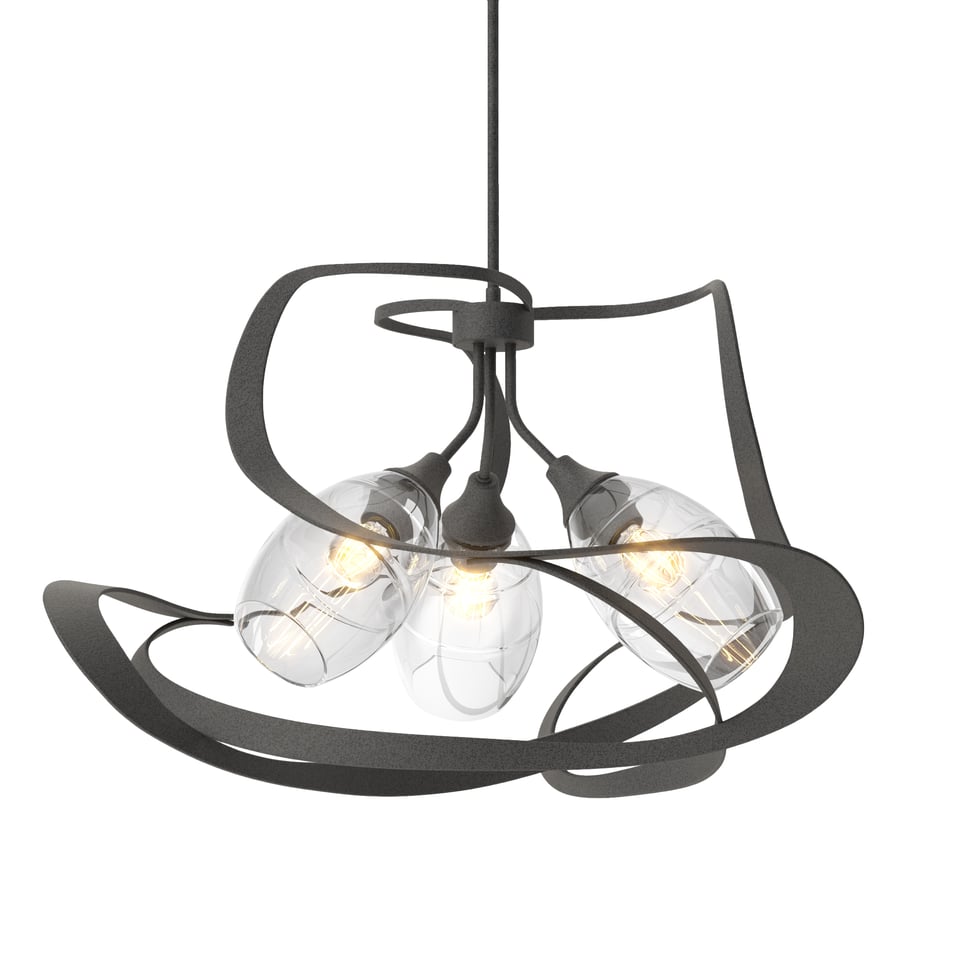 Nest Pendant - Natural Iron by Hubbardton Forge