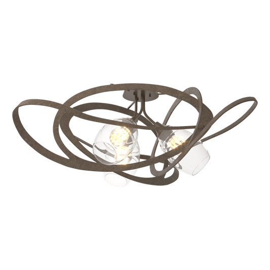 Nest Semi-Flush - Bronze by Hubbardton Forge
