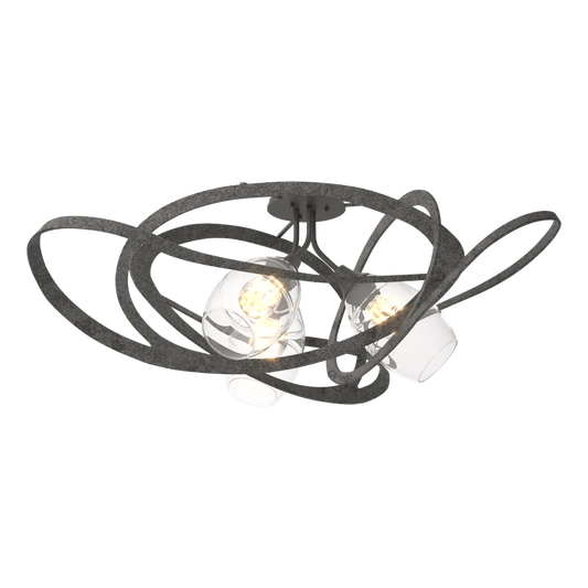 Nest Semi-Flush - Natural Iron by Hubbardton Forge