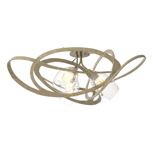 Nest Semi-Flush - Soft Gold by Hubbardton Forge