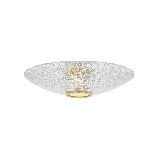 New Haven Flush Mount - Aged Brass by Hudson Valley Lighting