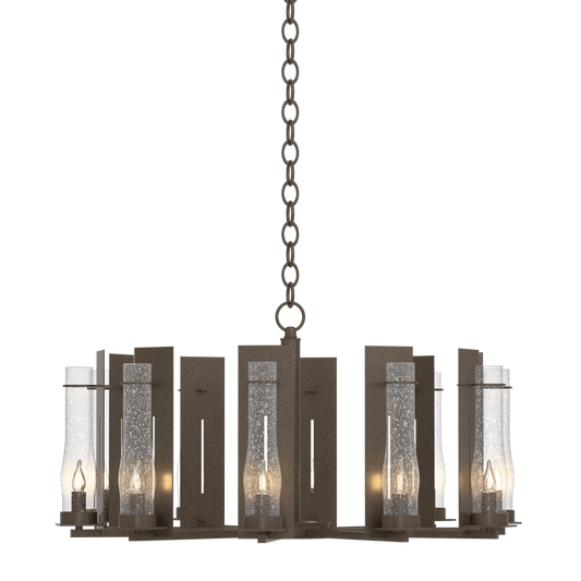New Town 10-Arm Chandelier - Bronze by Hubbardton Forge