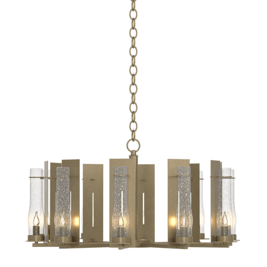 New Town 10-Arm Chandelier - Soft Gold by Hubbardton Forge
