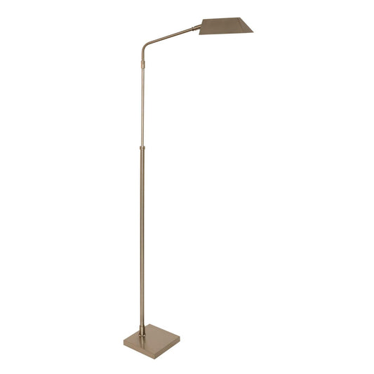 Newbury Floor Lamp - NEW200-SN - Satin Nickel by House of Troy