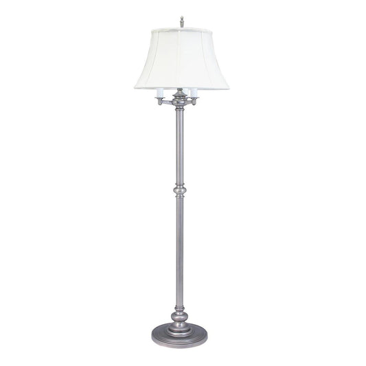 Newport Six-Way Floor Lamp - N603-PTR - Pewter by House of Troy