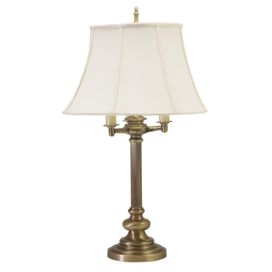 Newport Six-Way Floor Lamp - N650-AB - Antique Brass by House of Troy