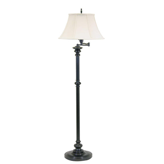 Newport Swing Arm Floor Lamp - N604-OB - Oil Rubbed Bronze by House of Troy