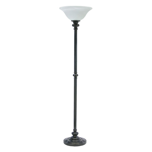 Newport Torchiere Floor Lamp - N600-O-OB - Oil Rubbed Bronze by House of Troy