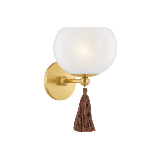Niya Wall Sconce - 1-Light - Aged Brass - Mitzi H1039101-AGB
