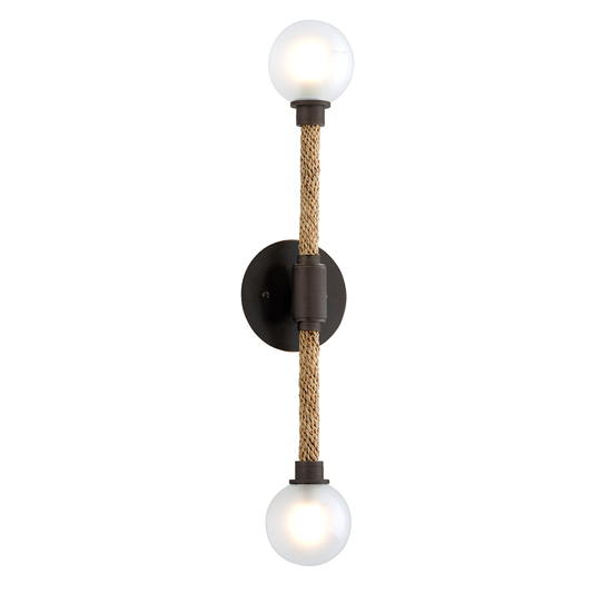 Nomad Wall Sconce - 2-Light - Troy Lighting B7252-BRZ
