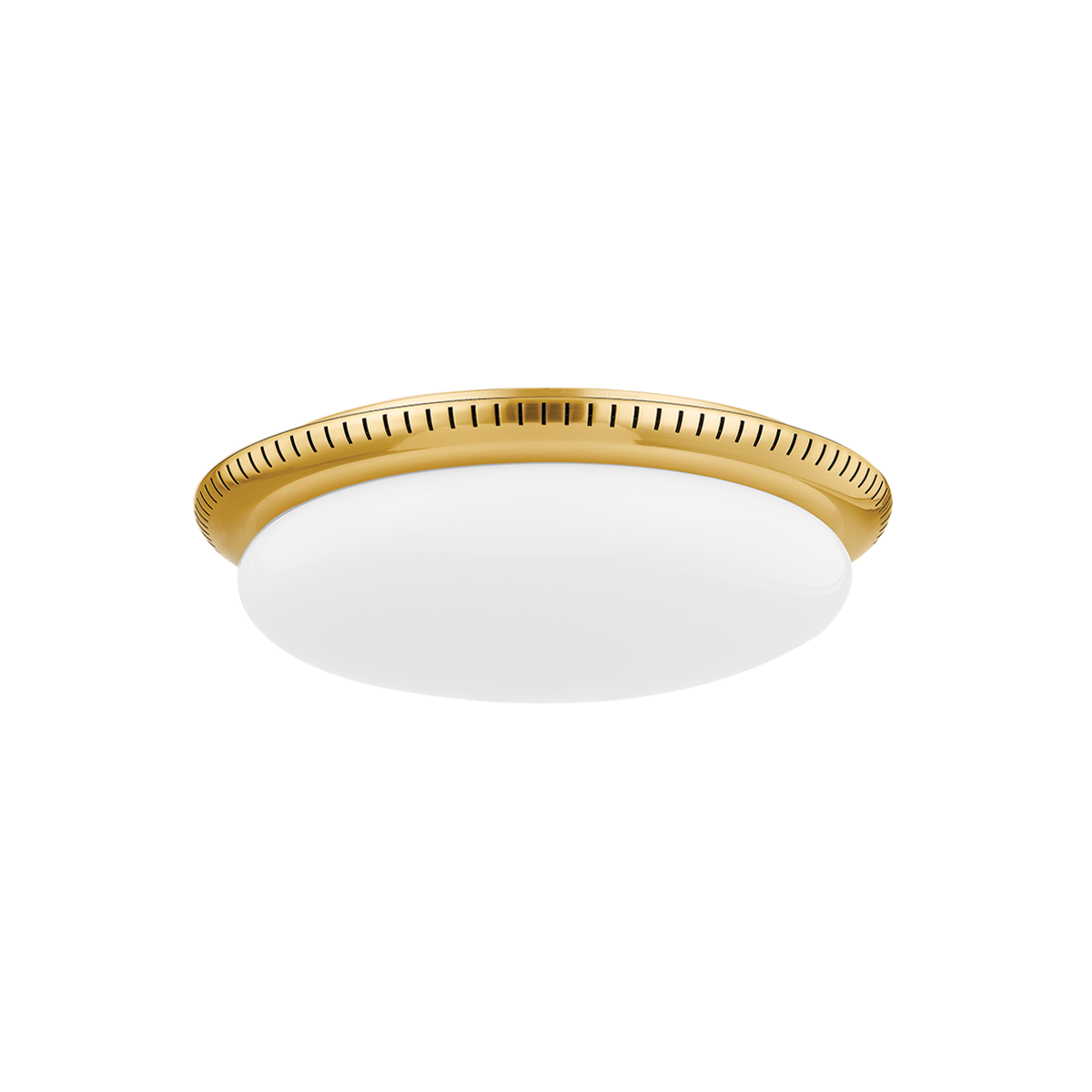 North Castle Flush Mount - Aged Brass by Hudson Valley Lighting