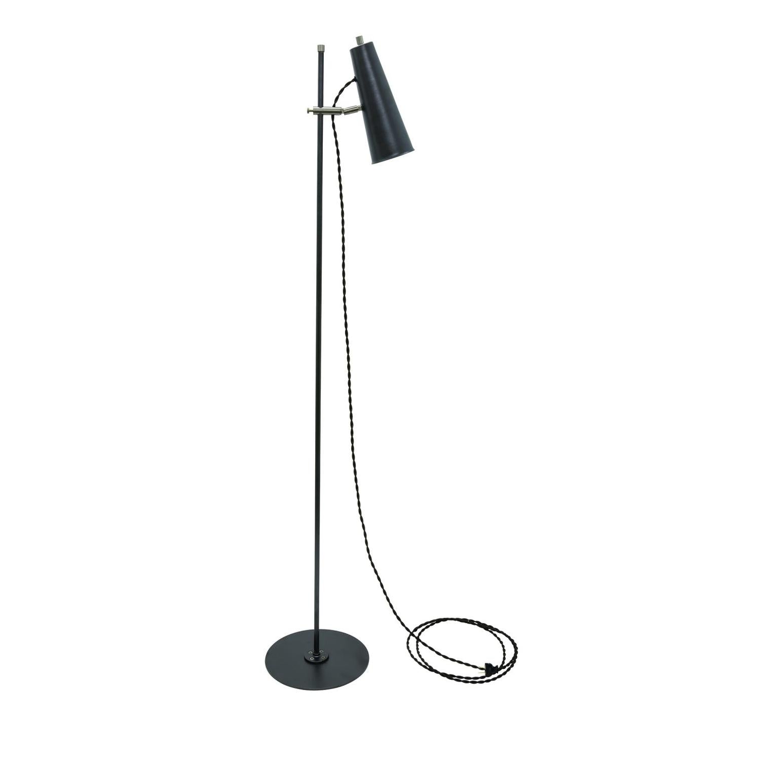 Norton Floor Lamp - NOR300-GTSN - Granite/Satin Nickel by House of Troy