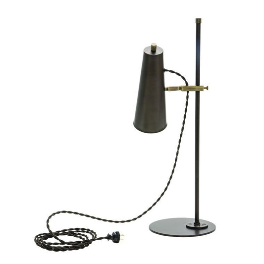 Norton Table Lamp - NOR350-CHBAB - Chestnut Bronze/Antique Brass by House of Troy