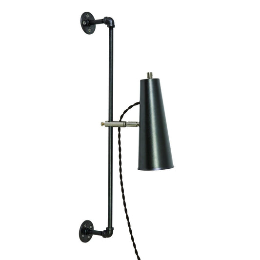 Norton Wall Swing Lamp - NOR375-GTSN - Granite/Satin Nickel by House of Troy