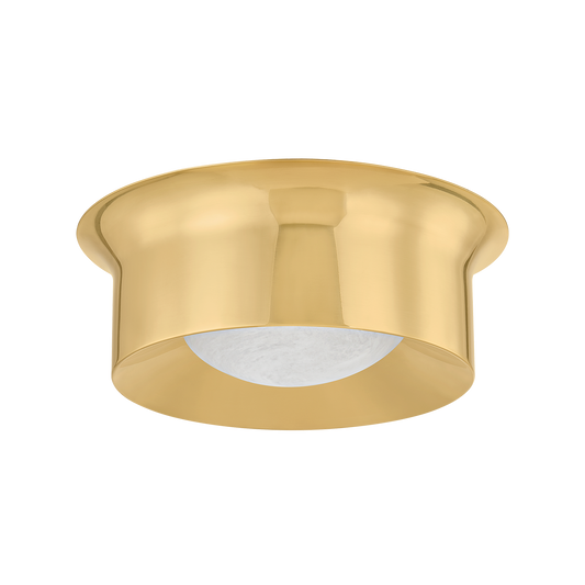 Noxon Large Flush Mount - Aged Brass by Hudson Valley Lighting