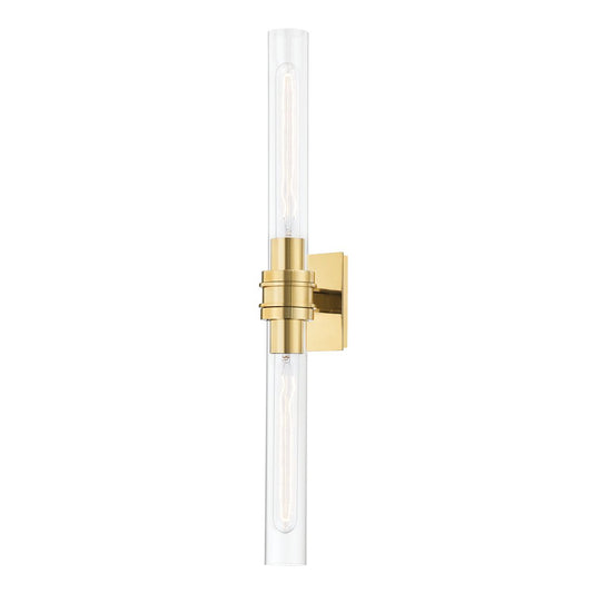 Oakfield Sconce - Aged Brass by Hudson Valley Lighting