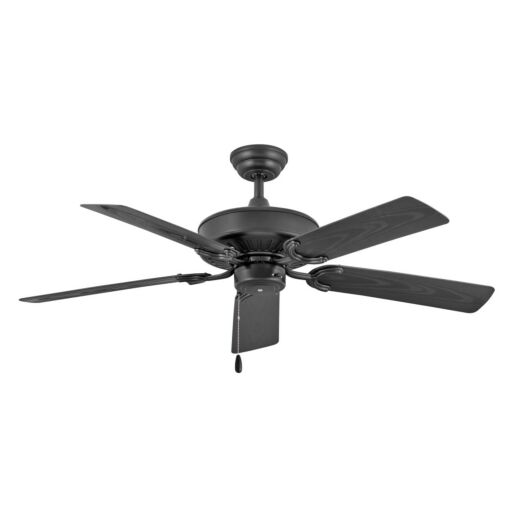 Oasis 52" Fan - Matte Black by Hinkley Lighting