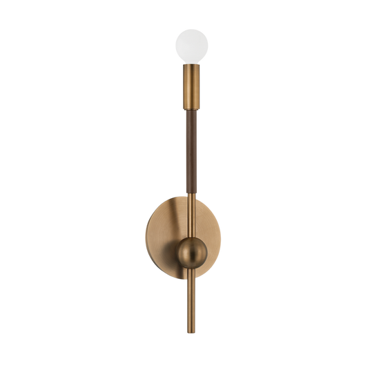 Obie Wall Sconce - 1-Light - Patina Brass/Bronze - Troy Lighting B3018-PBR/BRZ
