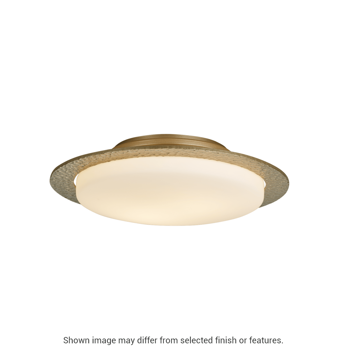 Oceanus Semi-Flush - White by Hubbardton Forge