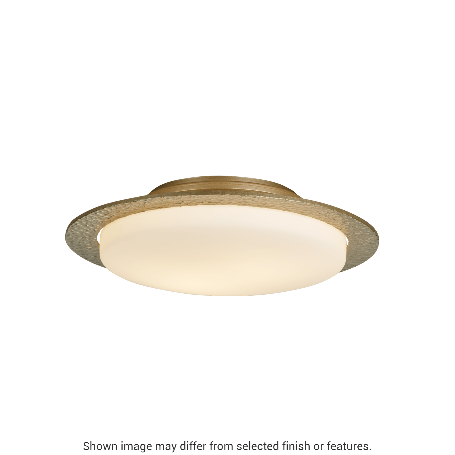 Oceanus Semi-Flush - White by Hubbardton Forge