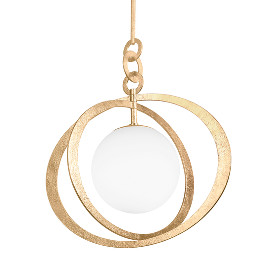 Olancha Pendant - 1-Light - Black Iron - Troy Lighting F7932-VGL