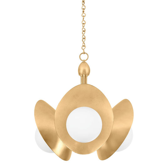 Olson 3-Light Chandelier by Troy Lighting