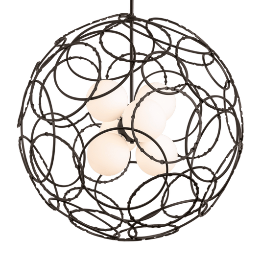 Olympus Orb Pendant - Dark Smoke by Hubbardton Forge