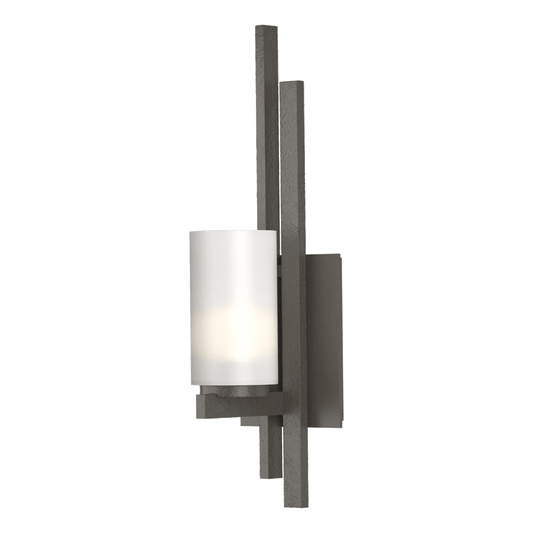 Ondrian 1-Light Sconce - Dark Smoke - Right-Facing by Hubbardton Forge