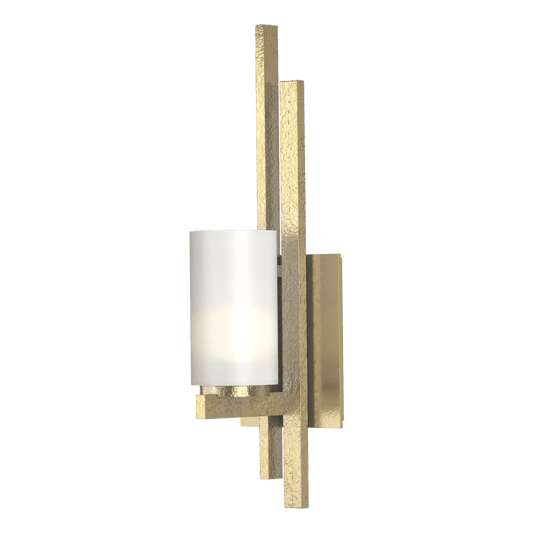 Ondrian 1-Light Sconce - Modern Brass - Right-Facing by Hubbardton Forge