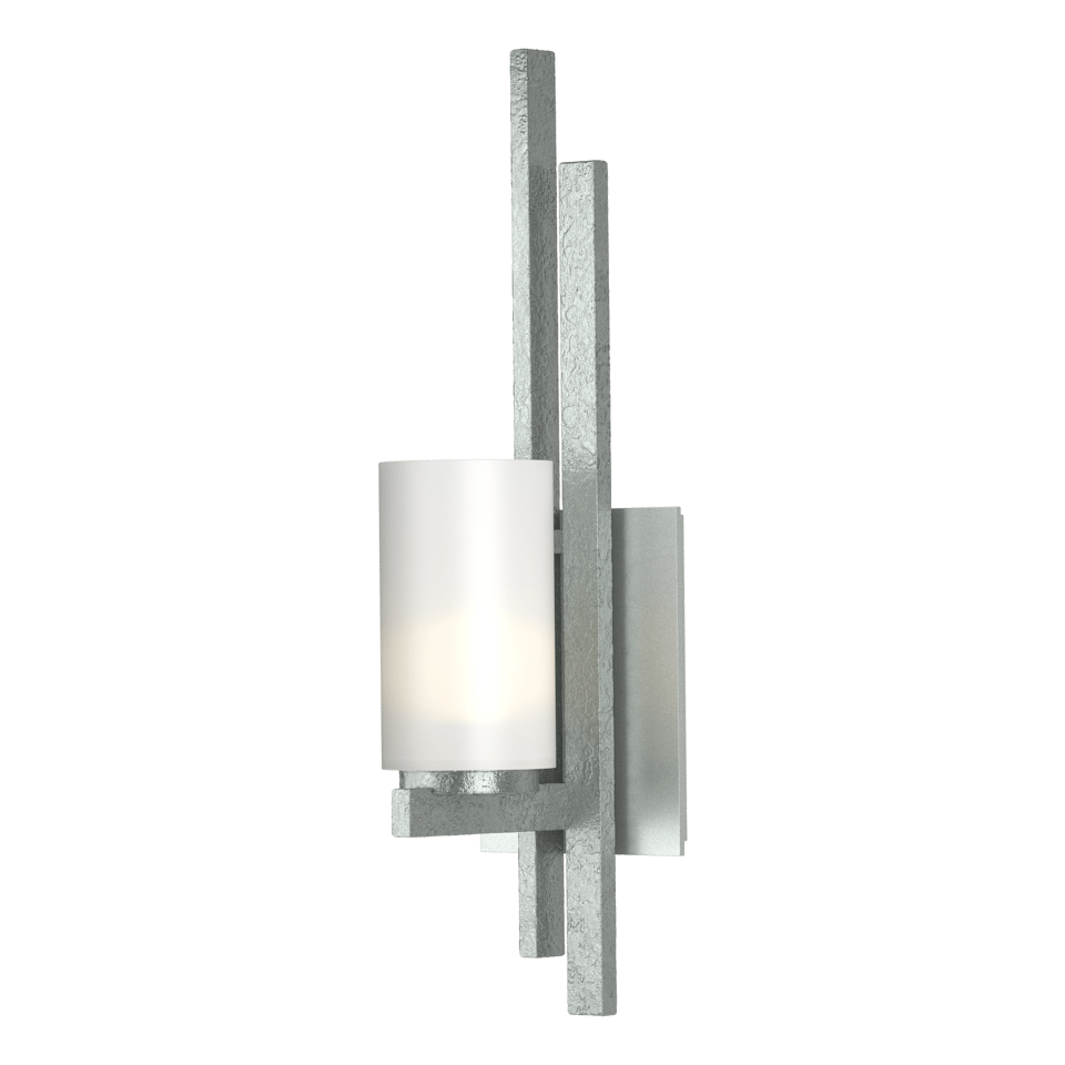 Ondrian 1-Light Sconce - Vintage Platinum - Right-Facing by Hubbardton Forge