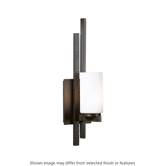 Ondrian 1-Light Sconce - White - Right-Facing by Hubbardton Forge