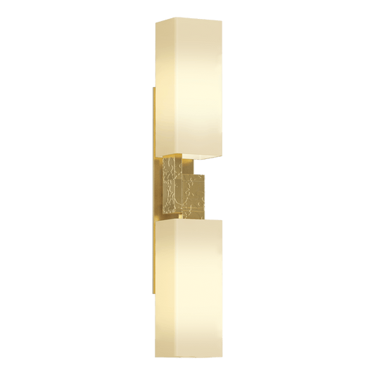 Ondrian 2-Light Sconce - Modern Brass by Hubbardton Forge
