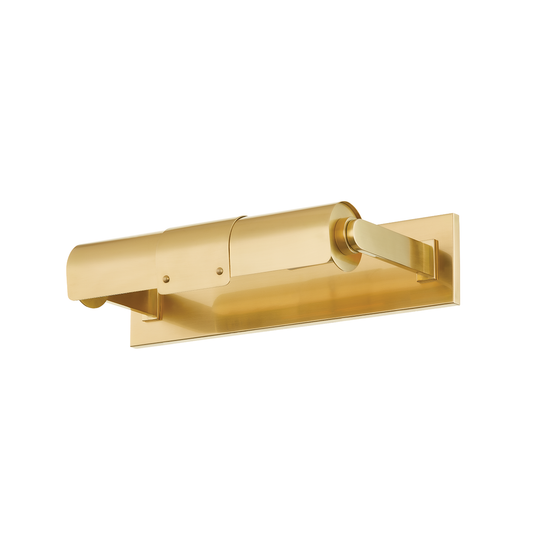 Oneonta Picture Light - 1-Light - Aged Brass by Hudson Valley Lighting