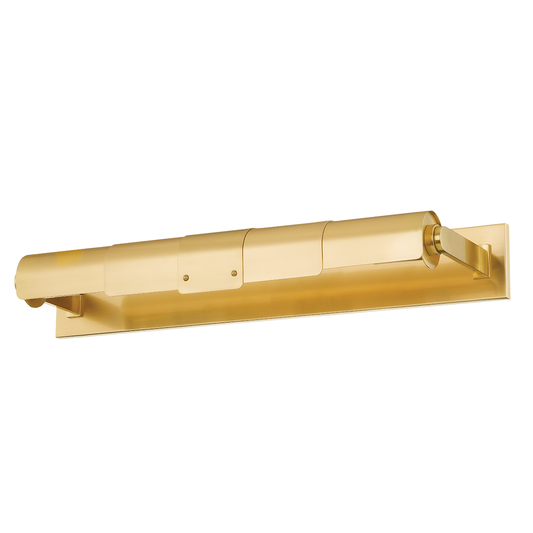 Oneonta Picture Light - 2-Light - Aged Brass by Hudson Valley Lighting