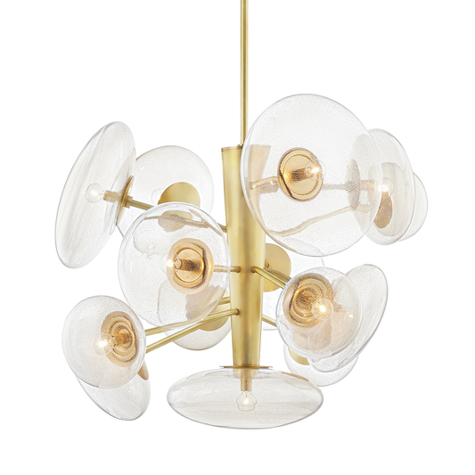 Opera Chandelier - 14-Light - Aged Brass by Hudson Valley Lighting
