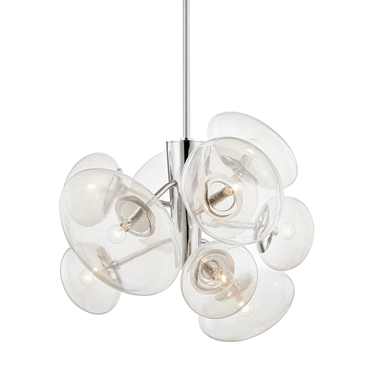 Opera Chandelier - 9-Light - Polished Nickel by Hudson Valley Lighting