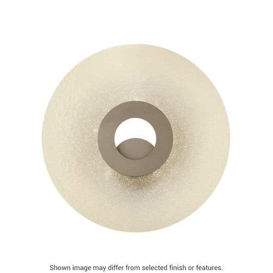 Orbit Large LED Sconce - White by Hubbardton Forge