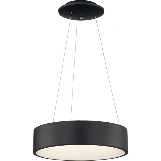 Orbit - LED 24" Pendant - Black Finish - Satco 62-1458