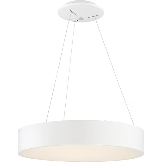 Orbit - LED 24" Pendant - White Finish - Satco 62-1457