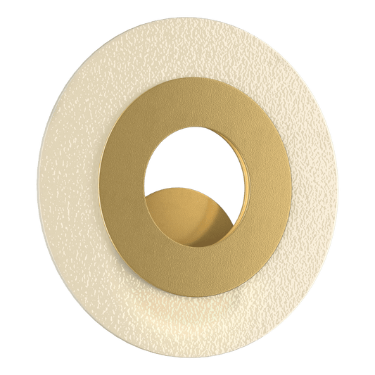 Orbit Small LED Sconce - Modern Brass by Hubbardton Forge