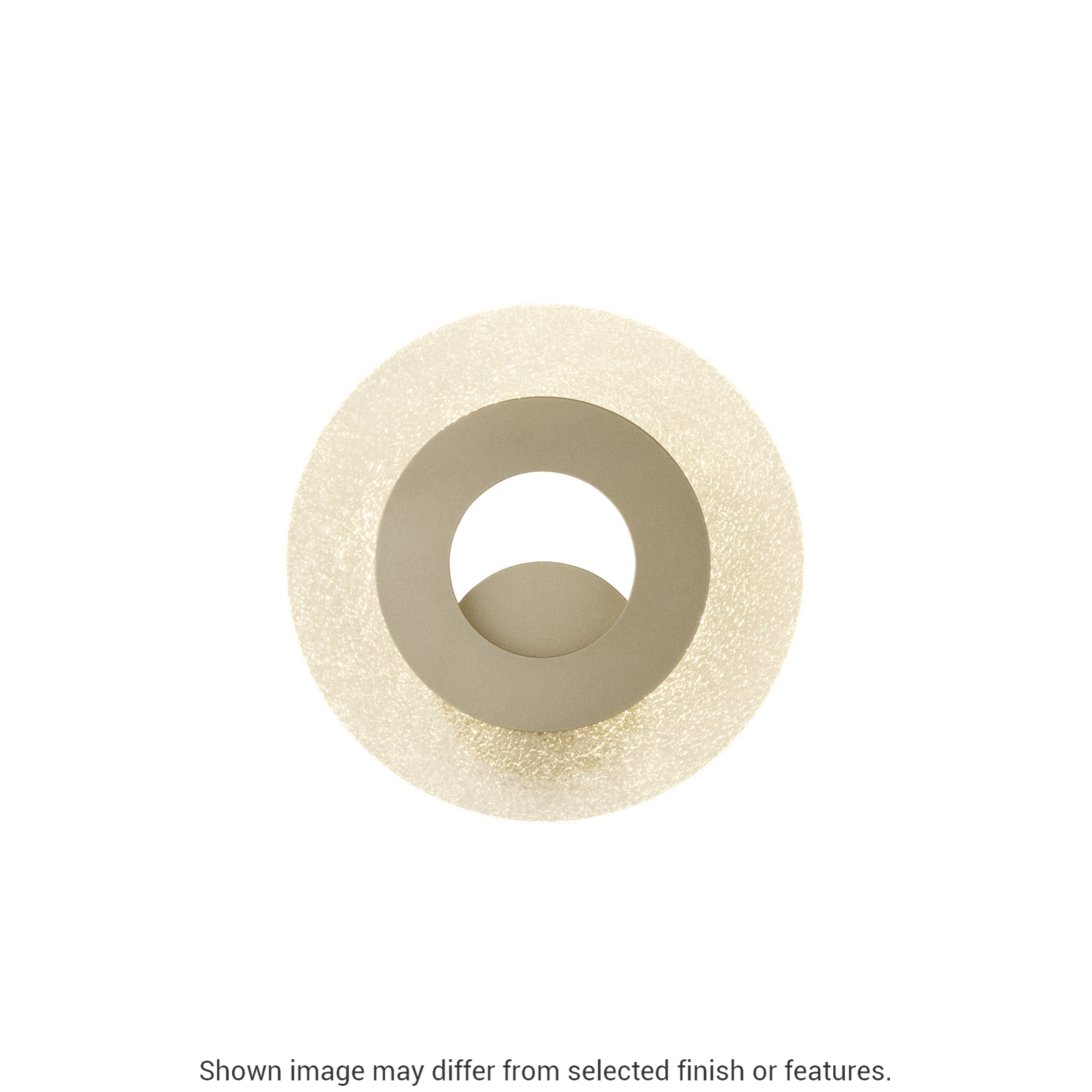 Orbit Small LED Sconce - White by Hubbardton Forge