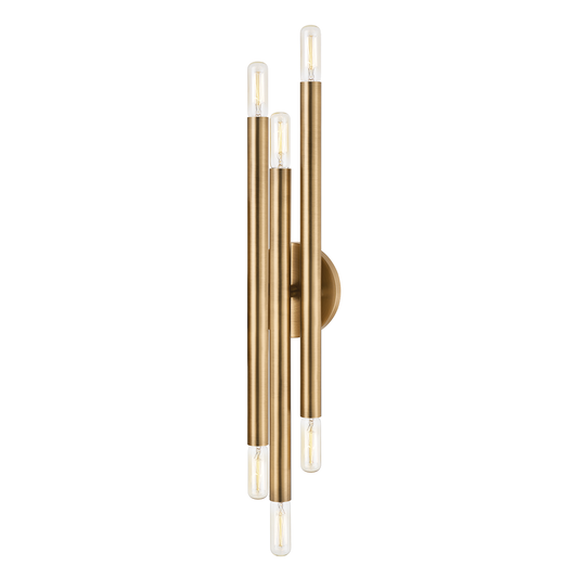 Orland Sconce - 6-Light - Patina Brass - Troy Lighting B3226-PBR