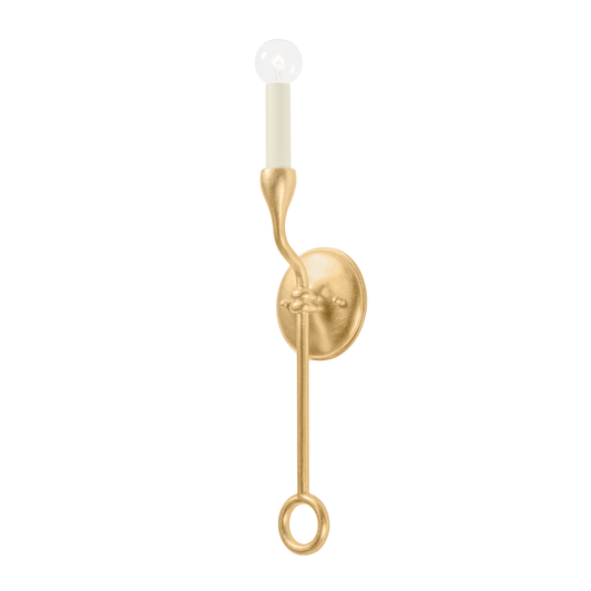 Orson Wall Sconce - 1-Light - Vintage Gold Leaf - Troy Lighting B9520-VGL