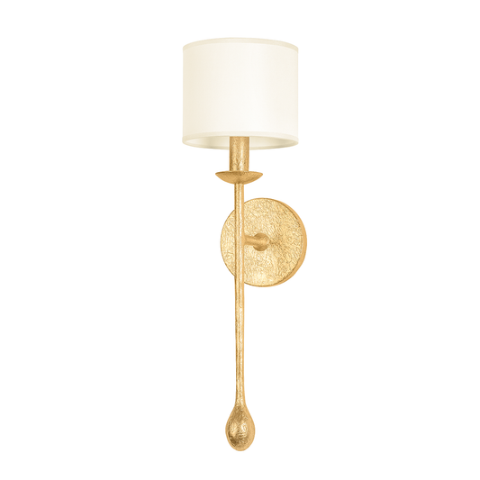 Osmond Wall Sconce - 1-Light - Vintage Gold Leaf - Troy Lighting B9721-VGL