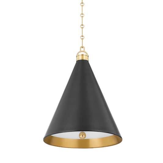 Osterley Large Pendant - Aged/Antique Distressed Bronze by Hudson Valley Lighting