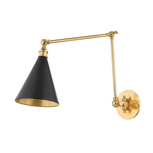 Osterley Large Wall Sconce - Aged/Antique Distressed Bronze by Hudson Valley Lighting