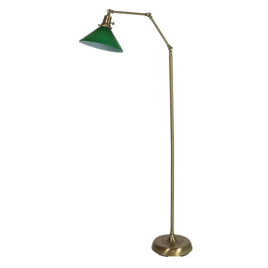 Otis Floor Lamp - OT600-AB-GR - Antique Brass by House of Troy