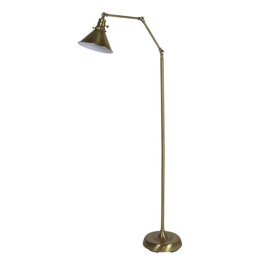 Otis Floor Lamp - OT600-AB-MS - Antique Brass by House of Troy